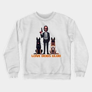 LOVE DOG (Gun) CLUB Crewneck Sweatshirt